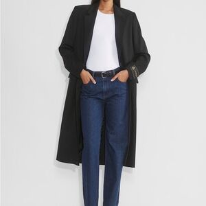 Aritzia Original Contour Crew Longsleeve Bright White Top NWT